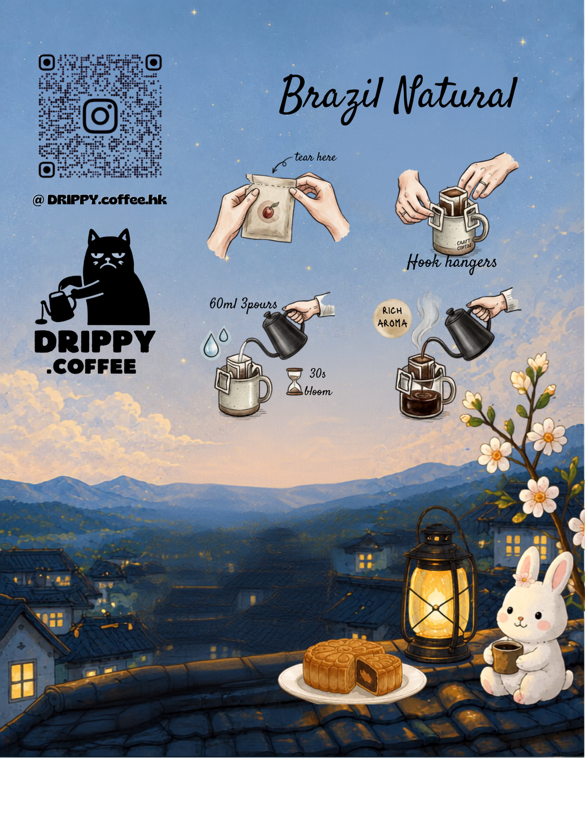 Mid-autumn specials-blue moon ver.